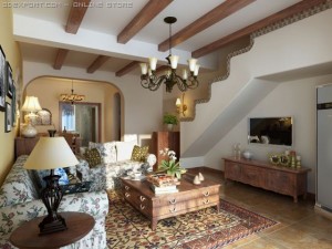 sea livingroom 3Dモデル