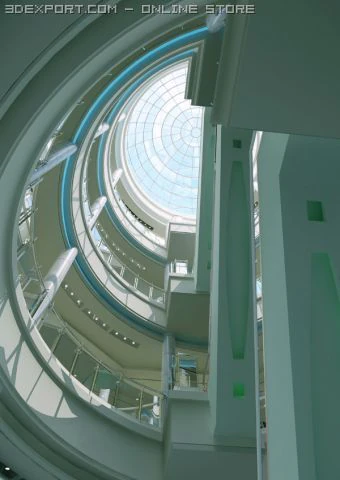 lobby 3D Model .c4d .max .obj .3ds .fbx .stl .blend 