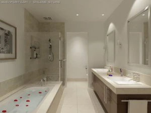 ba&ntilde;o2 Modelo 3D