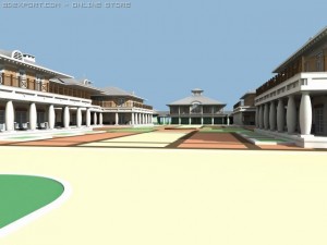 north 3D Model
