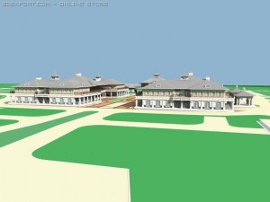 north 3D Model