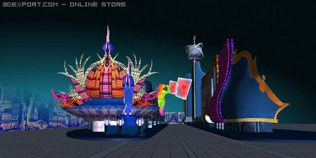 nightex 3D 모델 .c4d .max .obj .3ds .fbx .stl .blend 
