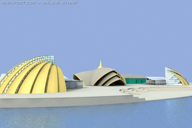 chinaart 3D Model .c4d .max .obj .3ds .fbx .stl .blend 