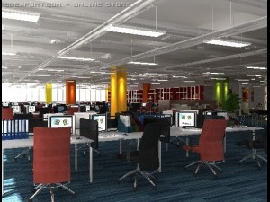 office 3D-Modell