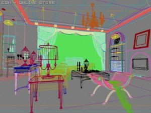new01livingroom 3D Model