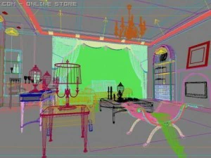 new01livingroom 3D Model