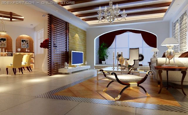 living013 3D Model .c4d .max .obj .3ds .fbx .stl .blend 