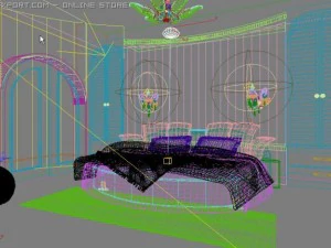 bedroom008 3D Model