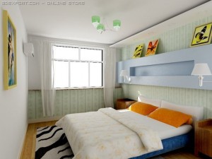 bedroom013 3D Model
