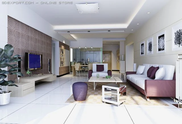 living068 3D Model .c4d .max .obj .3ds .fbx .stl .blend 