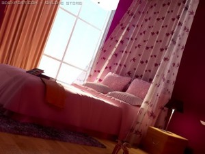 bedroom031 3D 모델