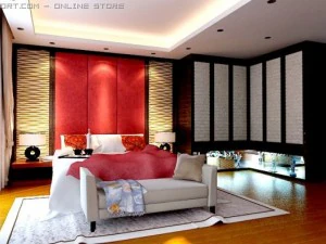 sypialnia069 Model 3D