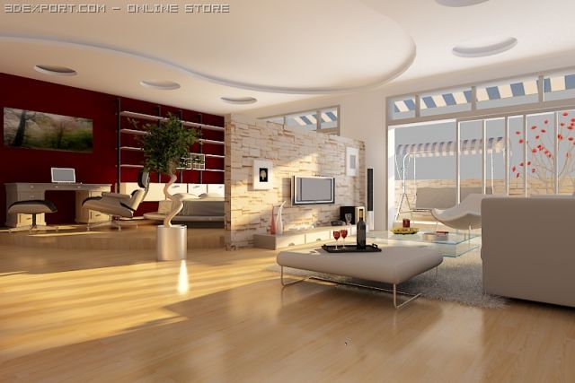 living169 Model 3D .c4d .max .obj .3ds .fbx .stl .blend