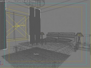 bedroom096 3D Model