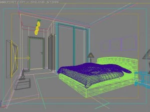 bedroom102 3D Model