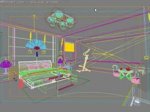 bedroom127 3D Model