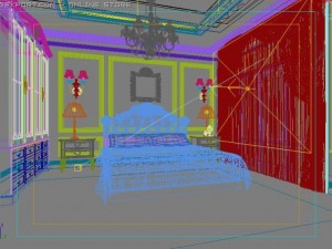 bedroom130 Model 3D