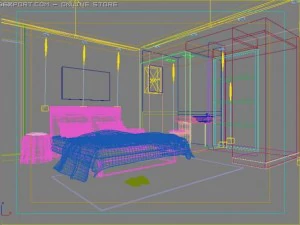 bedroom152 3D Model