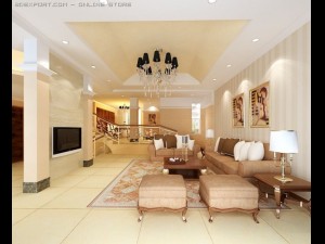 009 livingroom 3D Model