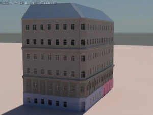 旧式建筑3 3D 模型