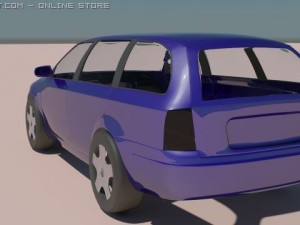 skoda octavia 3Dモデル