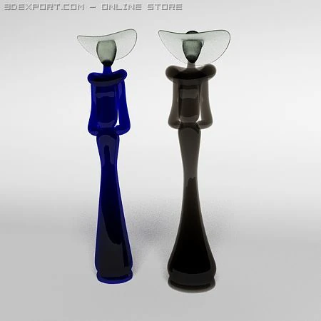 堂々とした 3Dモデル .c4d .max .obj .3ds .fbx .stl .blend 