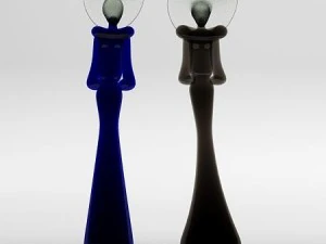 堂々とした 3Dモデル