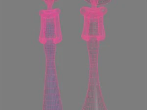 堂々とした 3Dモデル