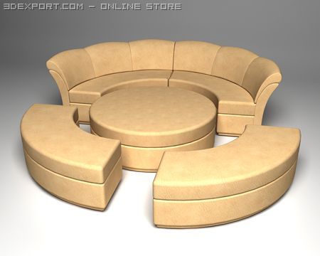 sofatransformer Model 3D .c4d .max .obj .3ds .fbx .stl .blend 