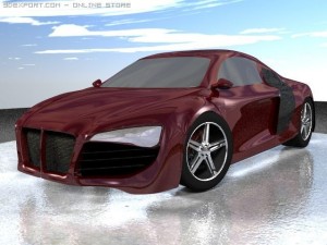 audi r8 Modelo 3D