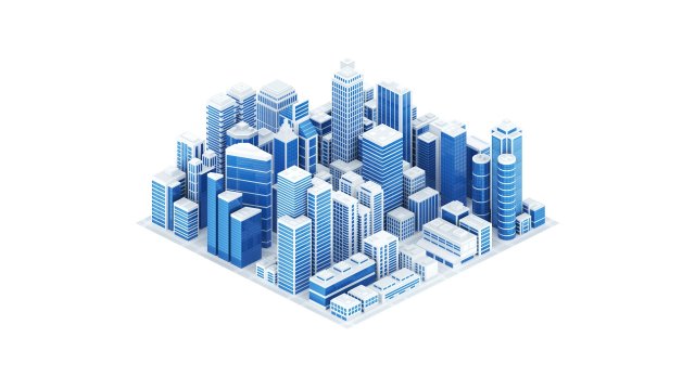 abstract skyscrapercity 3D Model .c4d .max .obj .3ds .fbx .stl .blend 