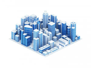 grattacielo astratto Modello 3D