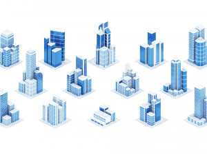 grattacielo astratto Modello 3D