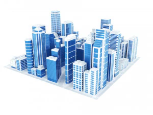 grattacielo astratto Modello 3D