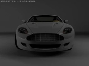 aston martin db9 3D Model