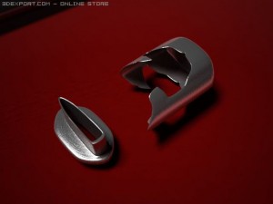 tamahagane katana Model 3D