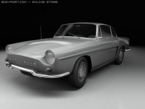 renault caravelle 3D Model