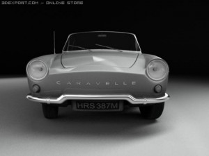 renault caravelle 3D Model