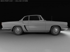 renault caravelle 3D Model