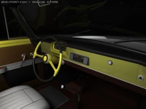 renault caravelle 3D Model