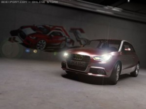 audi a1 3D Model