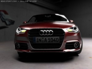 audi a1 3D Model