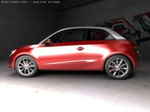 audi a1 3D Model