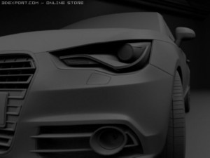 audi a1 3D Model