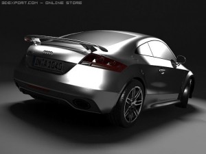 audi tt rs Model 3D