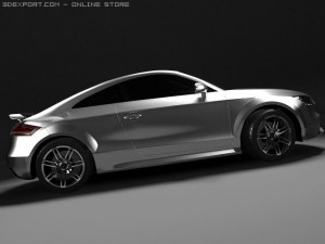 audi tt rs Model 3D
