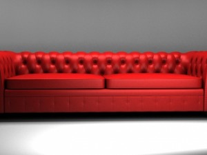chesterfield canape 3D Model