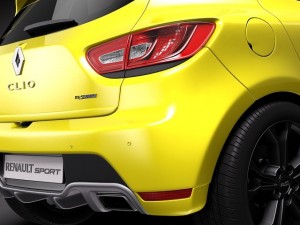 renault clio rs200 3D 模型
