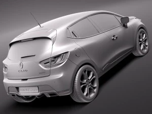 renault clio rs200 3D Model