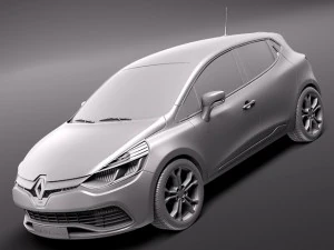 renault clio rs200 3D Model